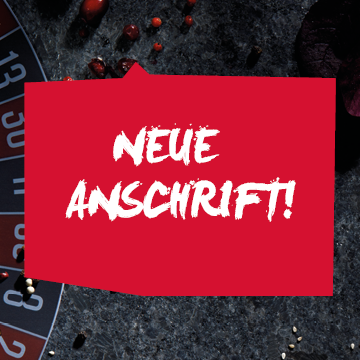 Neue Anschrift!