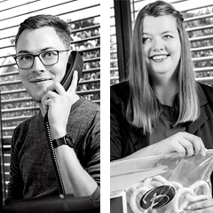 Das Bakerman-Team Nimmersatt