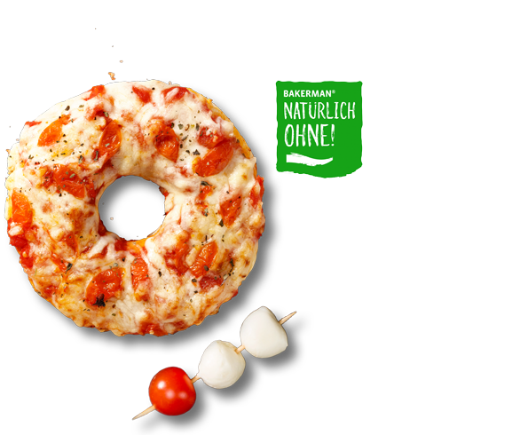 Mini Pizza-Donut Tomate-Mozzarella 85g